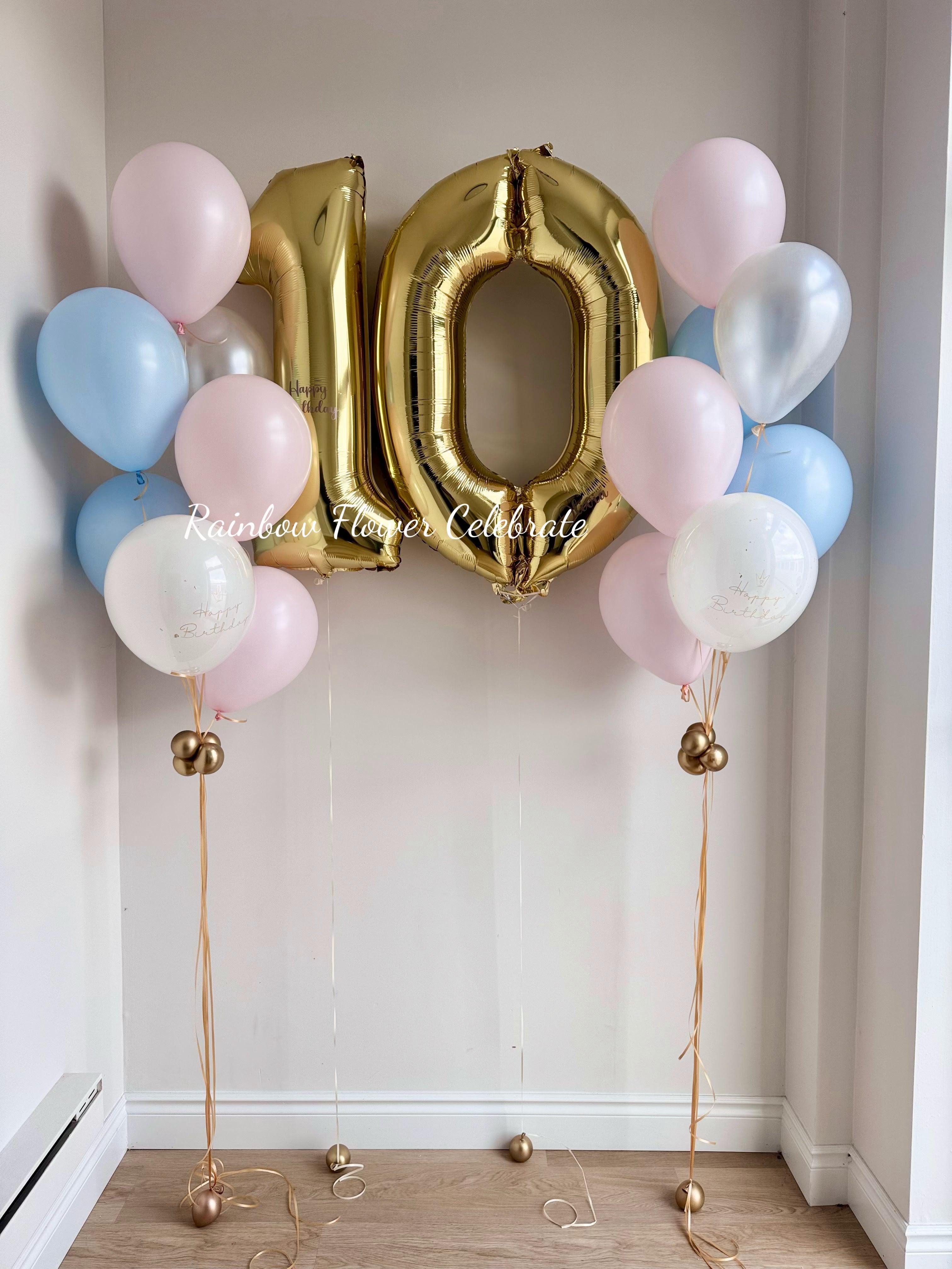 Helium Bouquets with Age