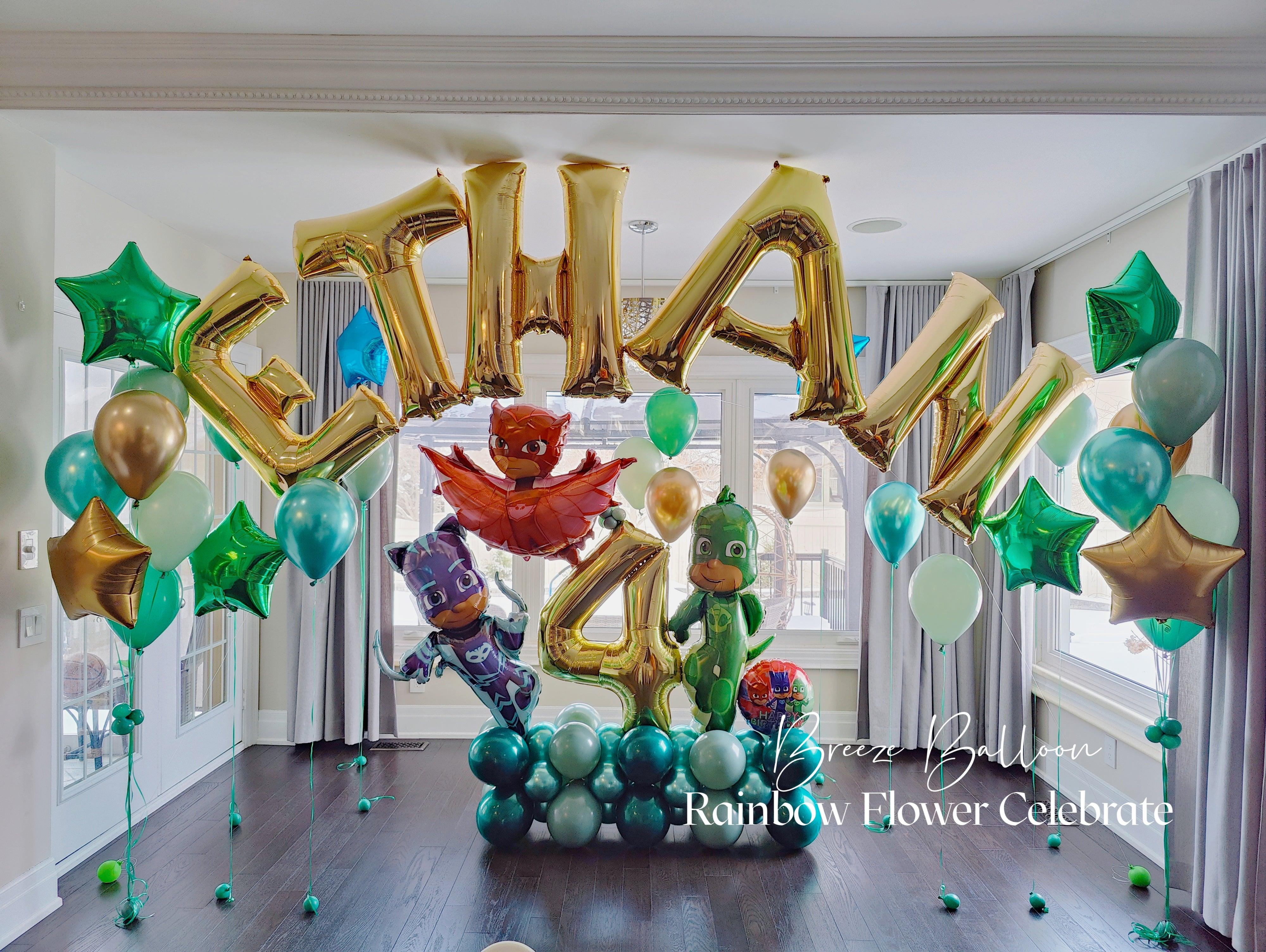 Personalized Balloon Inquiry Form - Rainbow Flower Celebrate