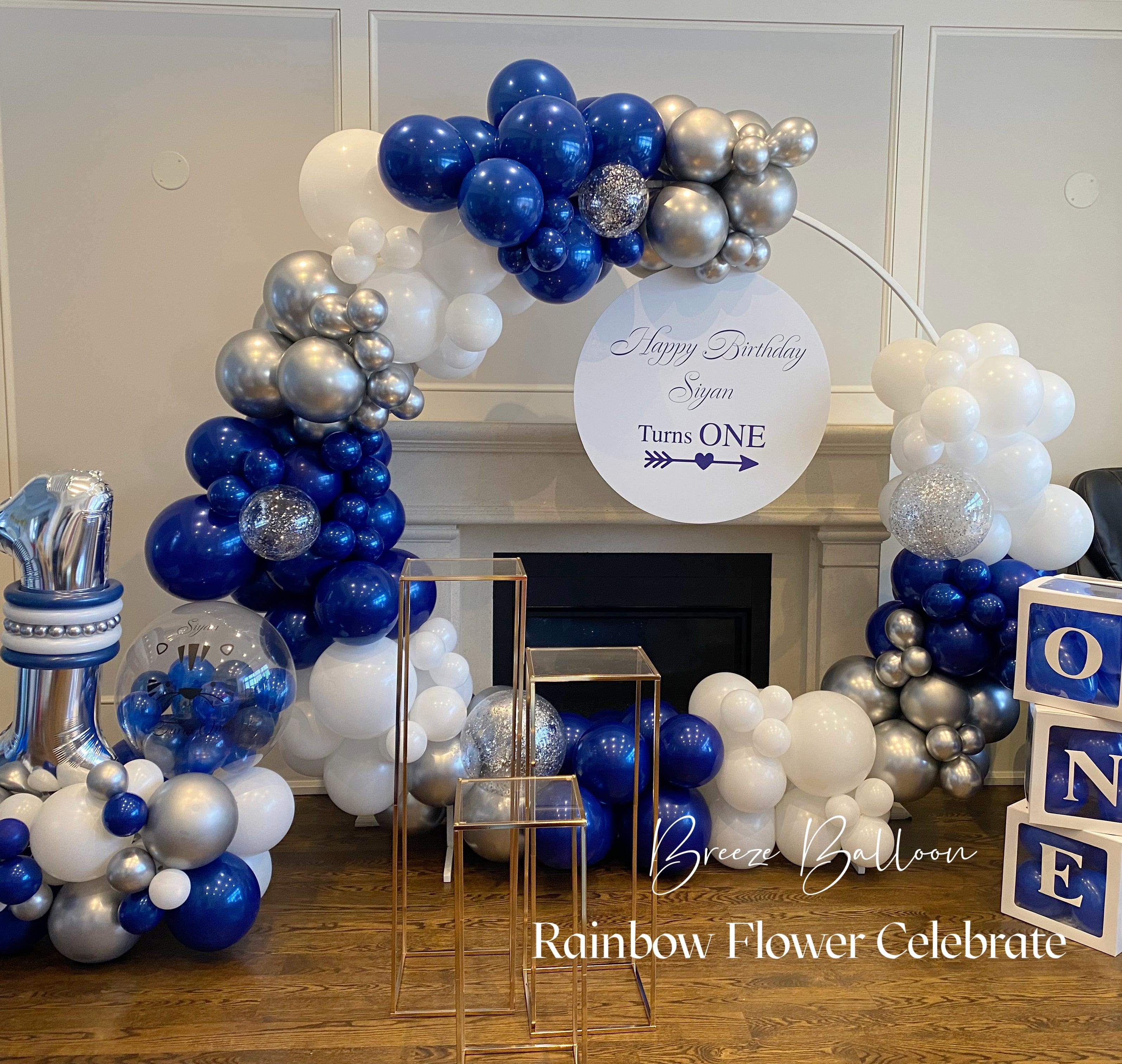 Personalized Balloon Inquiry Form - Rainbow Flower Celebrate