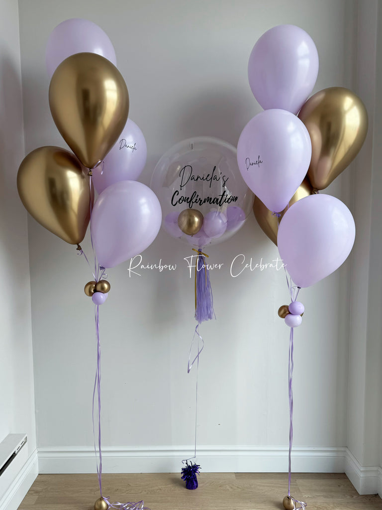 Personalized Clear Bobo Balloon 