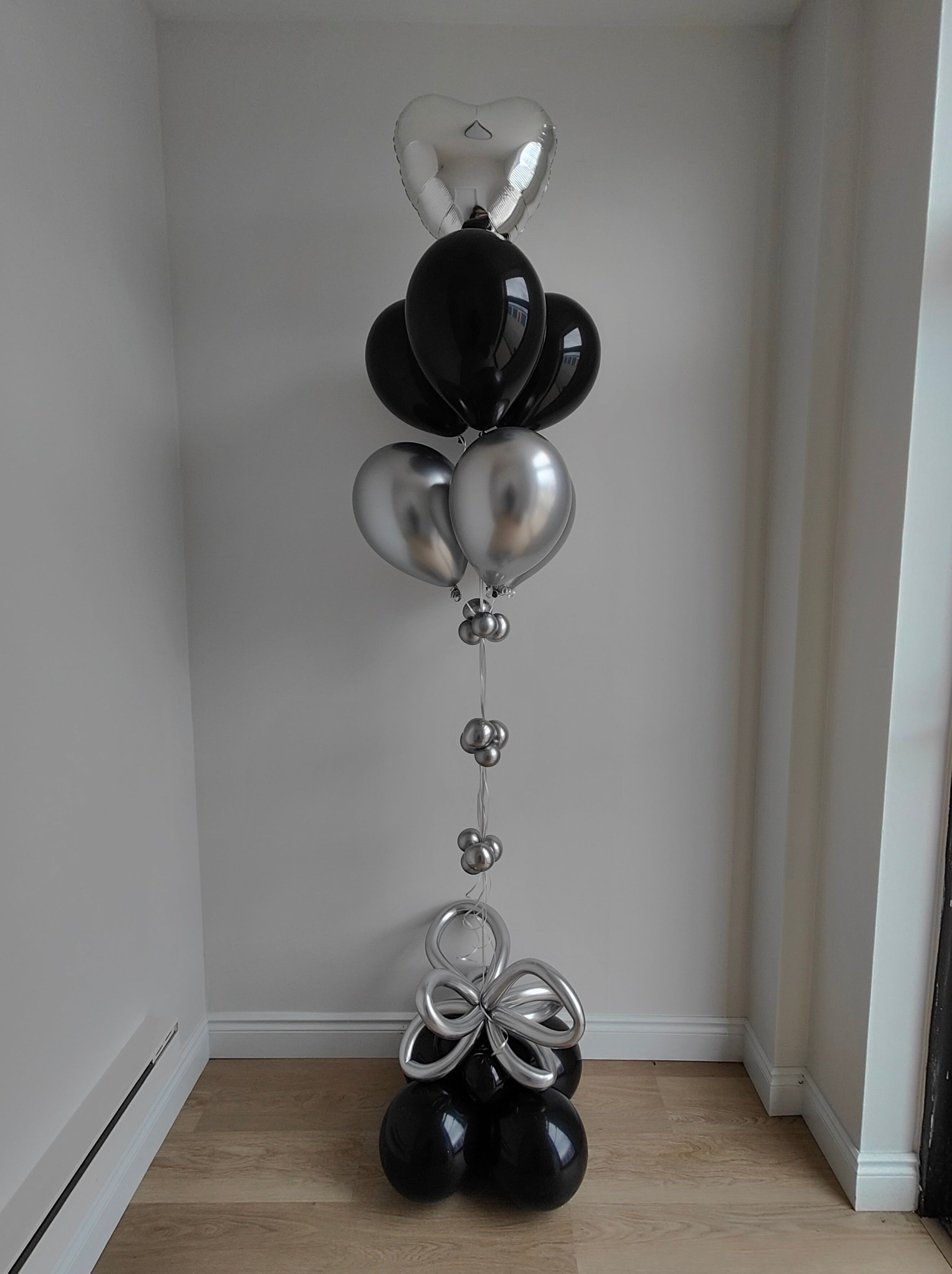 6 Latex Helium Baloon Base