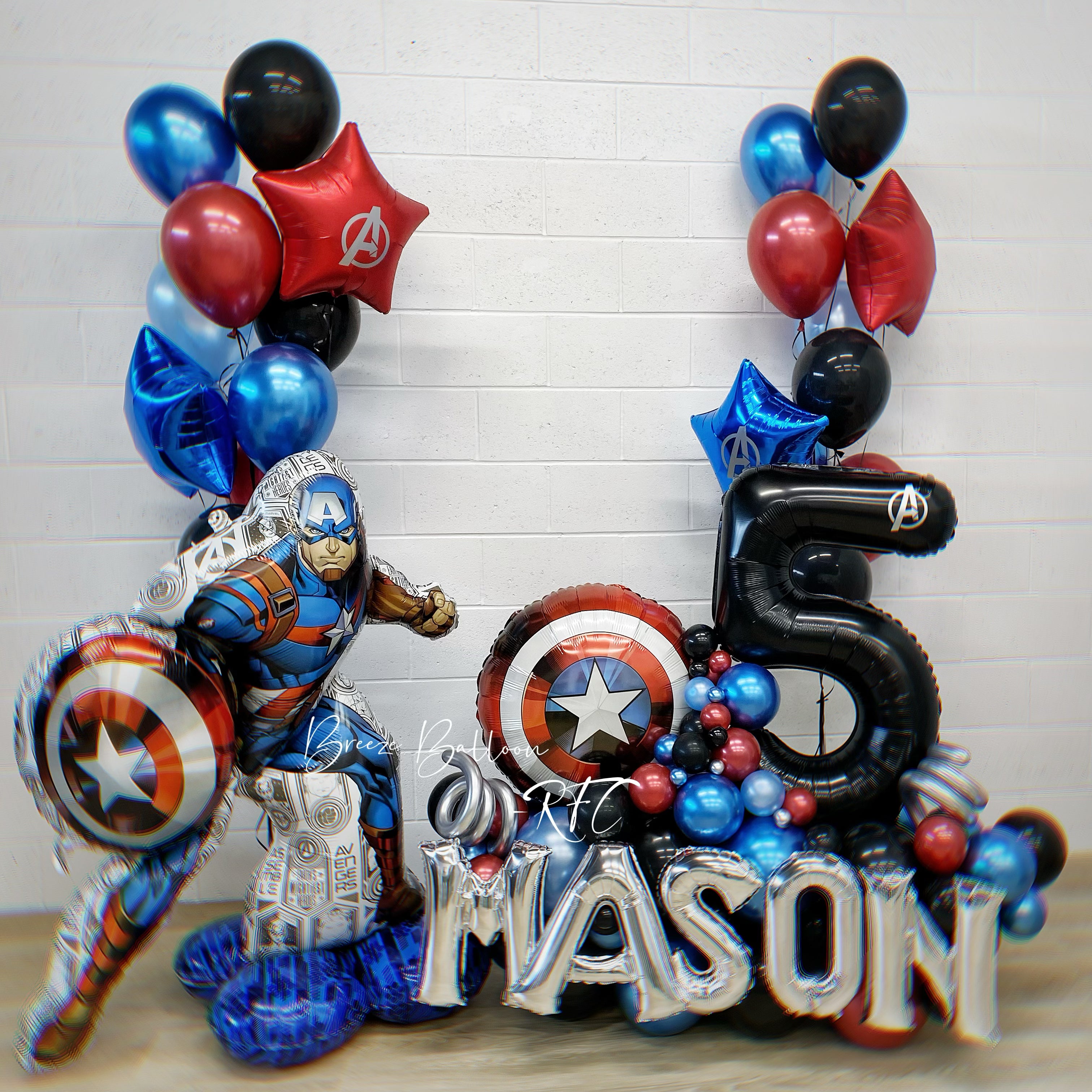 Avengers Balloon Bouquet